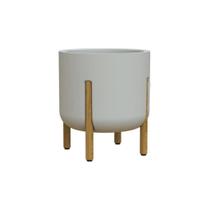 Vaso Cilindrico Decore 33 Off-white