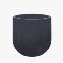 Vaso cilíndrico rústico 44 Grafite Vaso cilíndrico rústico 44 Grafite