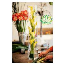 Vaso Cilindro 14x40 Tubo de Vidro Para Decoração Vaso Cilindro 14x40 Tubo de Vidro Para Decoração