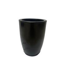 Vaso Coluna Preto Polietileno Premium 40x30x20 Mato Verde