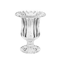Vaso com Pé em Vidro Renaissance Kansas Lyor 1512 cm Vaso com Pé em Vidro Renaissance Kansas Lyor 1512 cm
