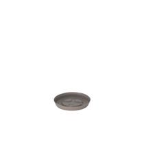 Vaso com Prato Tramontina Asteca 24 cm Polietileno Concreto