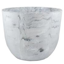 Vaso Concept Redondo N0 (2,5L) Cor Branco Carrara JAPI Vaso Concept Redondo N0 (2,5L) Cor Branco Carrara JAPI