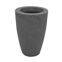 Vaso cone grafiato 45 cinza claro vasap