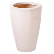 Vaso Cone Liso 45 (22,8L) Branco Mármore VASAP