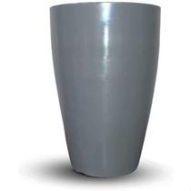 Vaso Cone Liso 55 Cinza Claro
