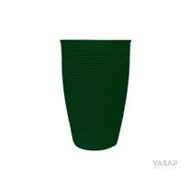 Vaso cone riscato 45 verde vasap