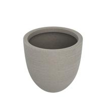 Vaso Cônico 40x45cm Polietileno sem Prato Fibrarte Lux Telhas