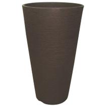 Vaso Cônico Europa Café Pequeno 30 X 45cm - Japi Vaso Cônico Europa Café Pequeno 30 X 45cm - Japi