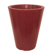 Vaso Cônico Havana M para Planta Flor Jardim Vermelho HAP1-VC