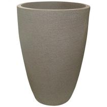 Vaso Cônico Moderno 38 Japi Cinza Vaso Cônico Moderno 38 Japi Cinza