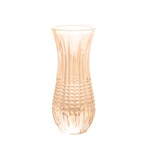 Vaso cristal queen âmbar metalizado wolff