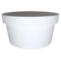 Vaso Cuia Bari Eco (12x6) Cor Branco OKLA
