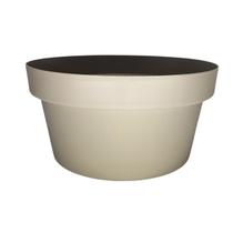 Vaso Cuia Bari Eco (15x7) Cor Cinza Taupe OKLA Vaso Cuia Bari Eco (15x7) Cor Cinza Taupe OKLA