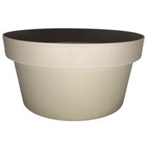 Vaso Cuia Bari Eco (20x10) Cor Cinza Taupe OKLA Vaso Cuia Bari Eco (20x10) Cor Cinza Taupe OKLA