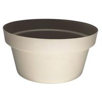 Vaso Cuia Bari Eco (25x12) Cor Cinza Taupe OKLA Vaso Cuia Bari Eco (25x12) Cor Cinza Taupe OKLA
