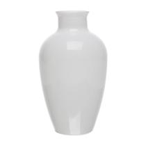 Vaso Dália 13cm x 7cm Branco Vidro Lyor Vaso Dália 13cm x 7cm Branco Vidro Lyor