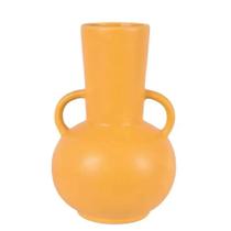 Vaso de 23cm grillo com alça cerâmica 55949