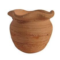 Vaso de Cerâmica Barro Babadinho Médio Para Plantas DEC180