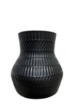 Vaso de Cerâmica Black/White 15,5x17cm Preto