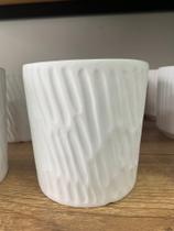 Vaso de Cerâmica Branco 12,5 cm Vaso de Cerâmica Branco 12,5 cm