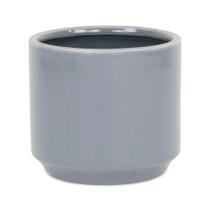 Vaso de cerâmica cinza Elegora X-Large da Planter Cheung