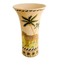 Vaso de Cerâmica Exclusivo: Uma Viagem Exótica em Cada Detalhe
