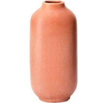 Vaso De Cerâmica Marrom 12X27 Cm - Mart