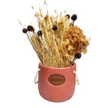 Vaso de Ceramica Modelo Cesto de Flores e Aranjos com alça Vaso de Ceramica Modelo Cesto de Flores e Aranjos com alça