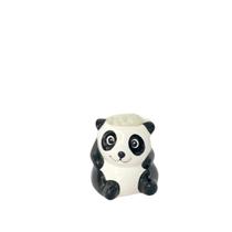 Vaso de Cerâmica Panda 7 x 6 x 6,5 cm - Originalidade