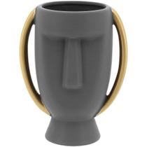 Vaso de Cerâmica Para Decoração Pasco Flor Sala Mesa Quarto