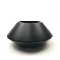 Vaso de Cerâmica Preto Fosco - Mazzotti