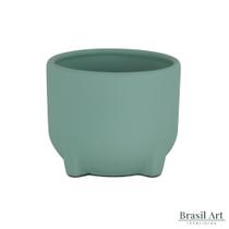 Vaso de Cerâmica Verde Menta Vaso de Cerâmica Verde Menta
