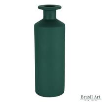 Vaso de Cerâmica Verde Musgo M - Novo Tempo