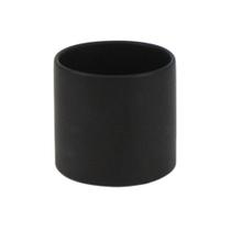 Vaso de Cerâmica WGVI Preto Fosco Cilíndrico 14x13 cm Vaso de Cerâmica WGVI Preto Fosco Cilíndrico 14x13 cm