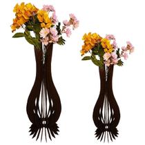 Vaso de Chão Decorativo Grande ANA MARIA MDF Vaso de Chão Decorativo Grande ANA MARIA MDF