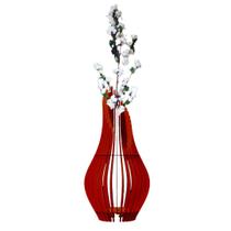 Vaso de Chão Decorativo Grande ANDROMEDA MDF Vaso de Chão Decorativo Grande ANDROMEDA MDF