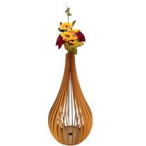 Vaso de Chão Decorativo Grande CAPADÓCIA MDF Vaso de Chão Decorativo Grande CAPADÓCIA MDF