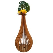 Vaso de Chão Decorativo Grande CAPADÓCIA MDF Vaso de Chão Decorativo Grande CAPADÓCIA MDF