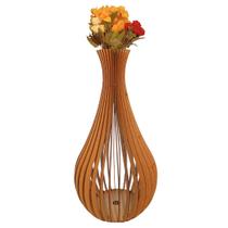 Vaso de Chão Decorativo Grande GOTAS DE ORVALHO MDF