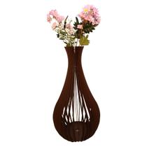 Vaso de Chão Decorativo Grande GOTAS DE ORVALHO MDF