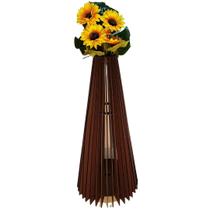 Vaso de Chão Decorativo Grande IPANEMA MDF Vaso de Chão Decorativo Grande IPANEMA MDF