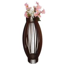 Vaso de Chão Decorativo Grande MAGNÓLIA MDF Vaso de Chão Decorativo Grande MAGNÓLIA MDF
