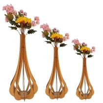 Vaso de Chão Decorativo Grande MDF IBIZA Vaso de Chão Decorativo Grande MDF IBIZA