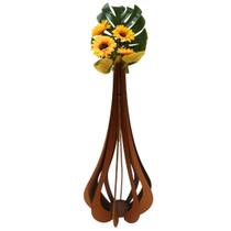 Vaso de Chão Decorativo Grande MDF IBIZA Vaso de Chão Decorativo Grande MDF IBIZA