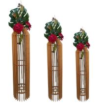 Vaso de Chão Decorativo Grande MDF PENEDO Vaso de Chão Decorativo Grande MDF PENEDO