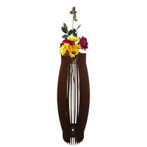 Vaso de Chão Decorativo Grande OBELISCO MDF Vaso de Chão Decorativo Grande OBELISCO MDF