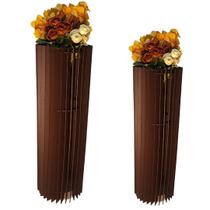 Vaso de Chão Decorativo Grande TORRE - Vaso de Chão Decorativo Grande TORRE -