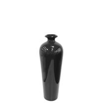 Vaso de Chão Garrafa Shades em Cerâmica Brilho Decorativo 47x16cm