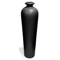 Vaso de Chão Garrafa Shades Matte Decorativo 84x25cm